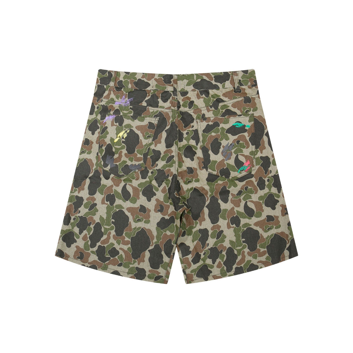 Gallery Dept Camo Printed Artwork Jorts