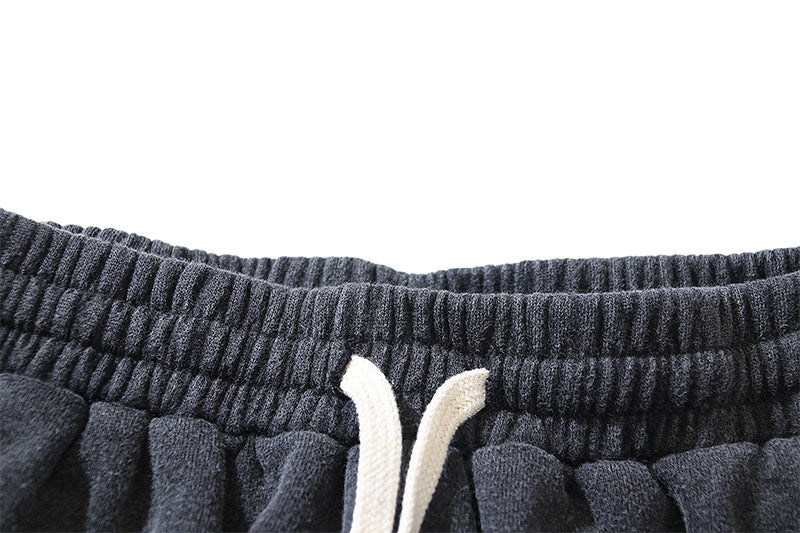 Gallery Dept Gradient Logo Frayed Sweat Shorts