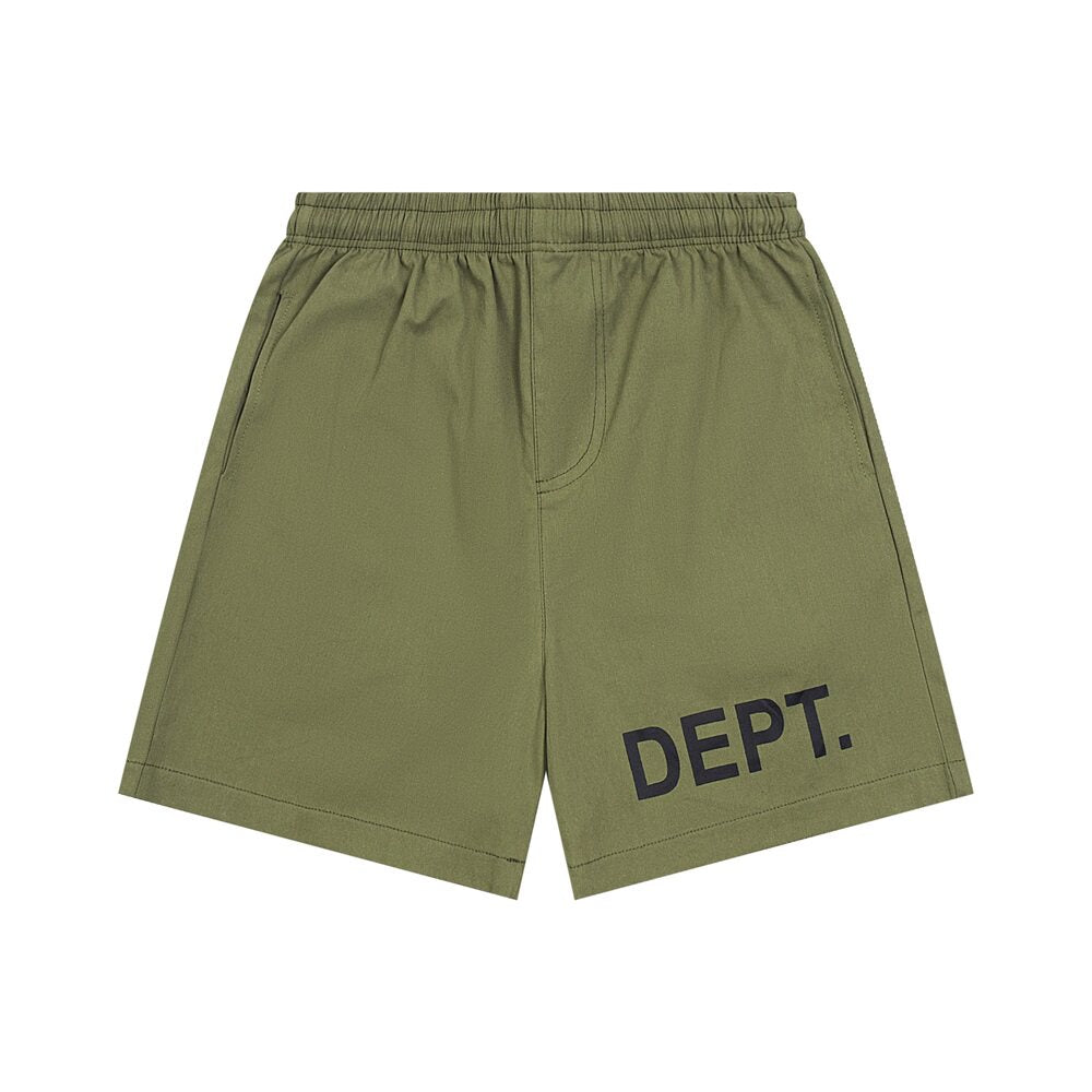 Gallery Dept Elastic Waist Graphic Casual Shorts
