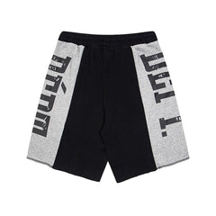 Gallery Dept Color‑Block Logo Sweat Shorts