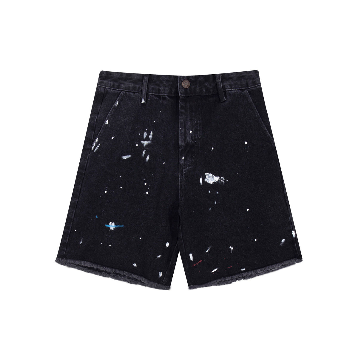 Gallery Dept Paint‑Splatter Denim Jorts