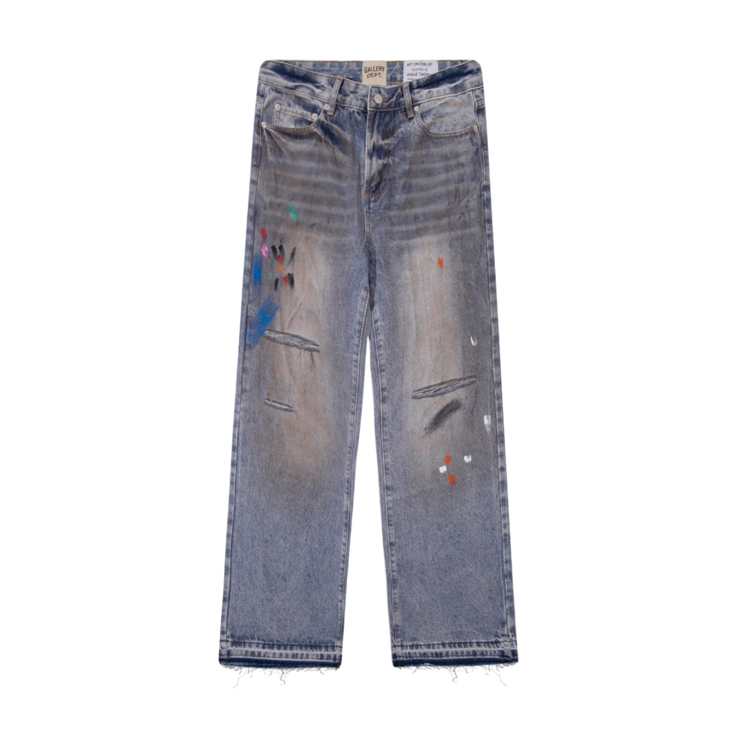 Gallery Dept Hand‑Paint Straight‑Leg Jeans
