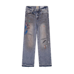 Gallery Dept Hand‑Paint Straight‑Leg Jeans