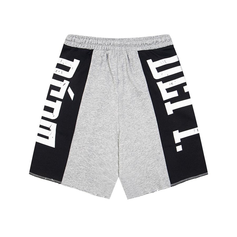 Gallery Dept Color‑Block Logo Sweat Shorts