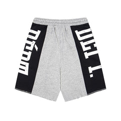 Gallery Dept Color‑Block Logo Sweat Shorts