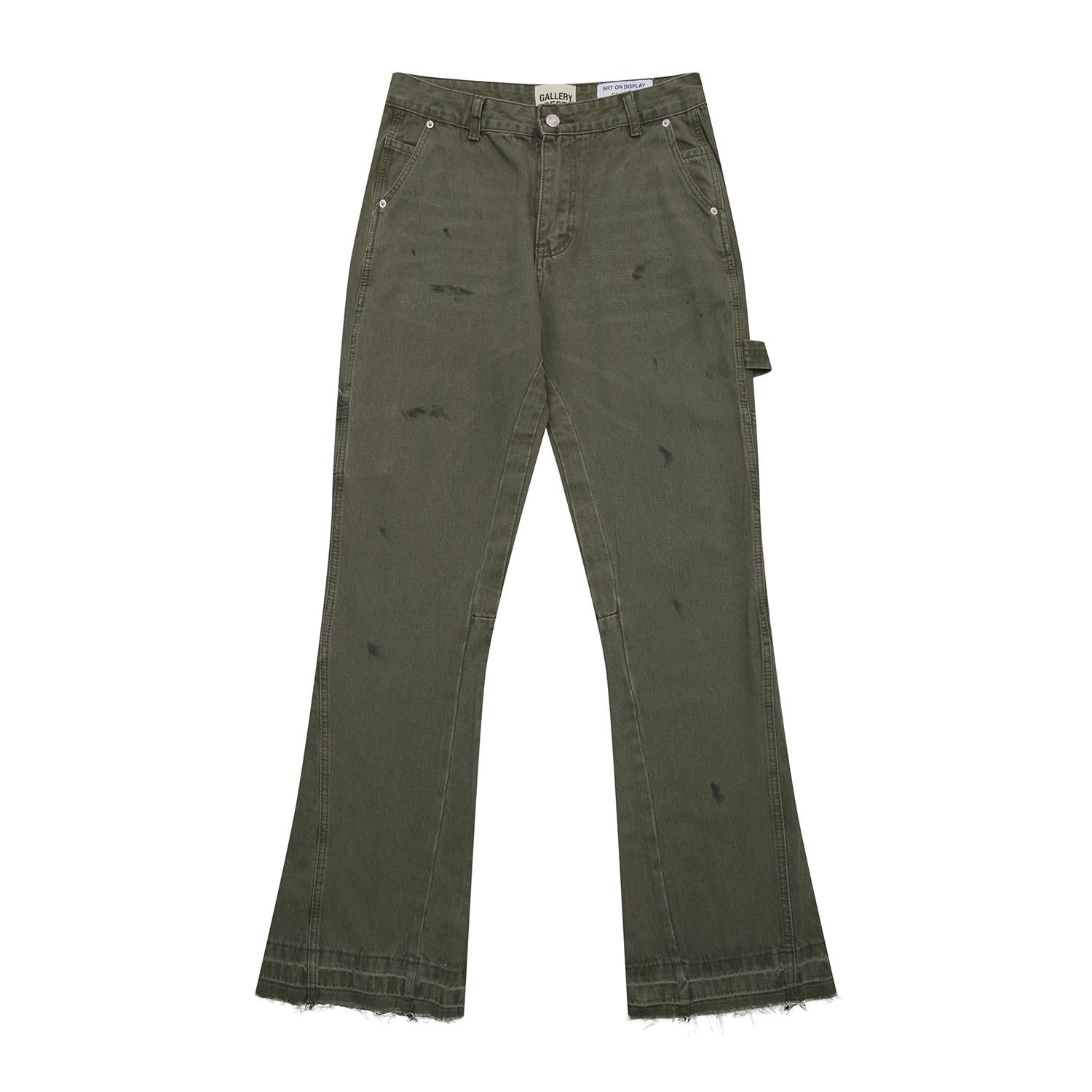 Gallery Dept Paint‑Splatter Carpenter Flare Pants