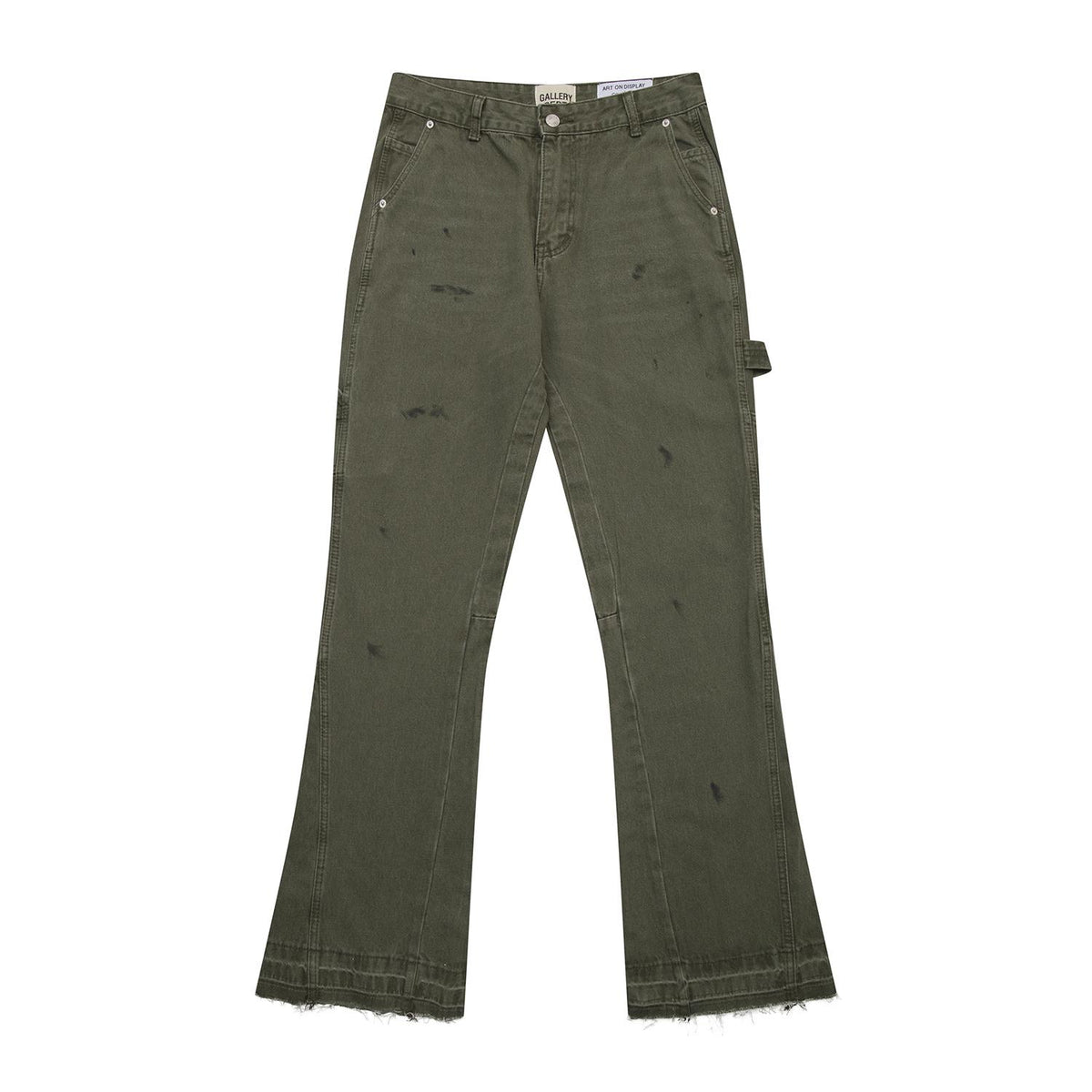 Gallery Dept Paint‑Splatter Carpenter Flare Pants