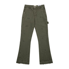 Gallery Dept Paint‑Splatter Carpenter Flare Pants