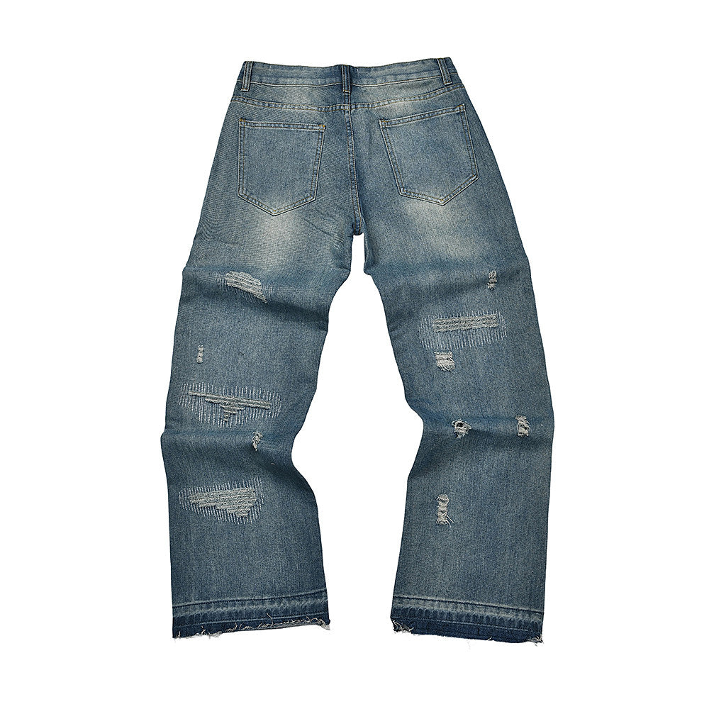 Gallery Dept Destroyed‑Detail Flare‑Cut Jeans