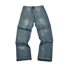 Gallery Dept Destroyed‑Detail Flare‑Cut Jeans