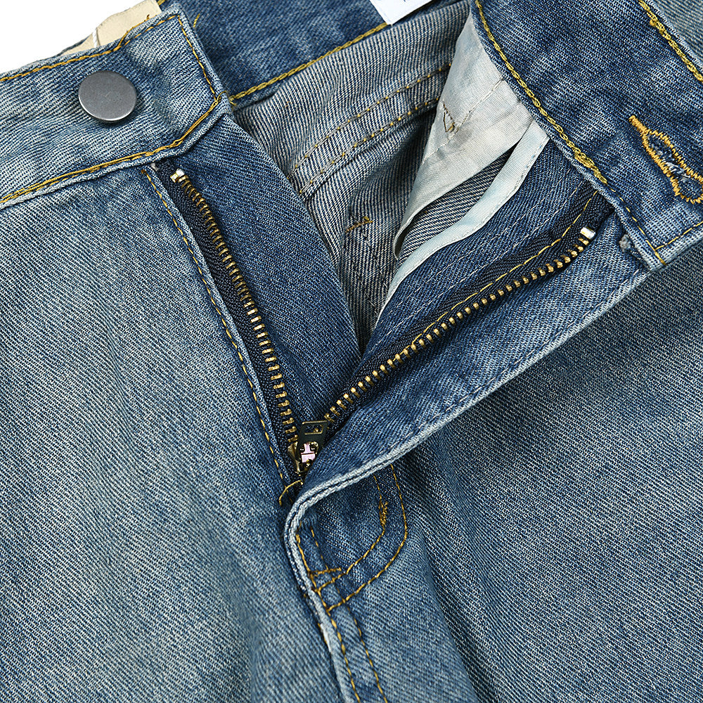 Gallery Dept Destroyed‑Detail Flare‑Cut Jeans