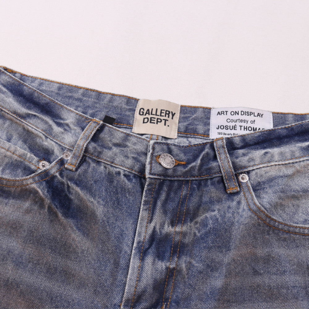 Gallery Dept Hand‑Paint Straight‑Leg Jeans