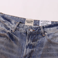 Gallery Dept Hand‑Paint Straight‑Leg Jeans