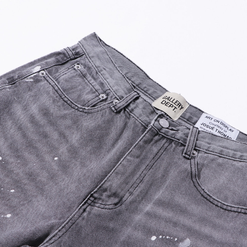 Gallery Dept Paint‑Splash Flare Jeans