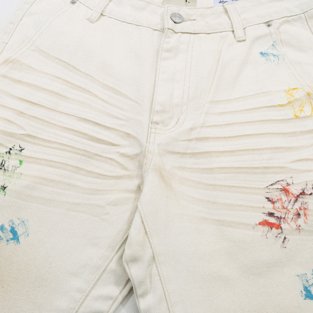 Gallery Dept Paint‑Art Whisker Flare Jeans