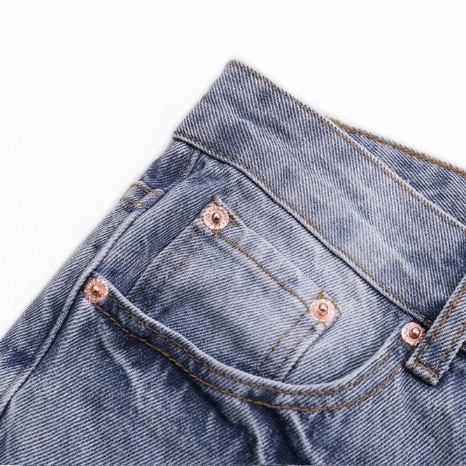 Gallery Dept Paint‑Splatter Ripped Flare Jeans