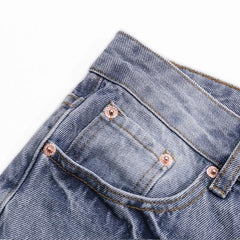Gallery Dept Paint‑Splatter Ripped Flare Jeans