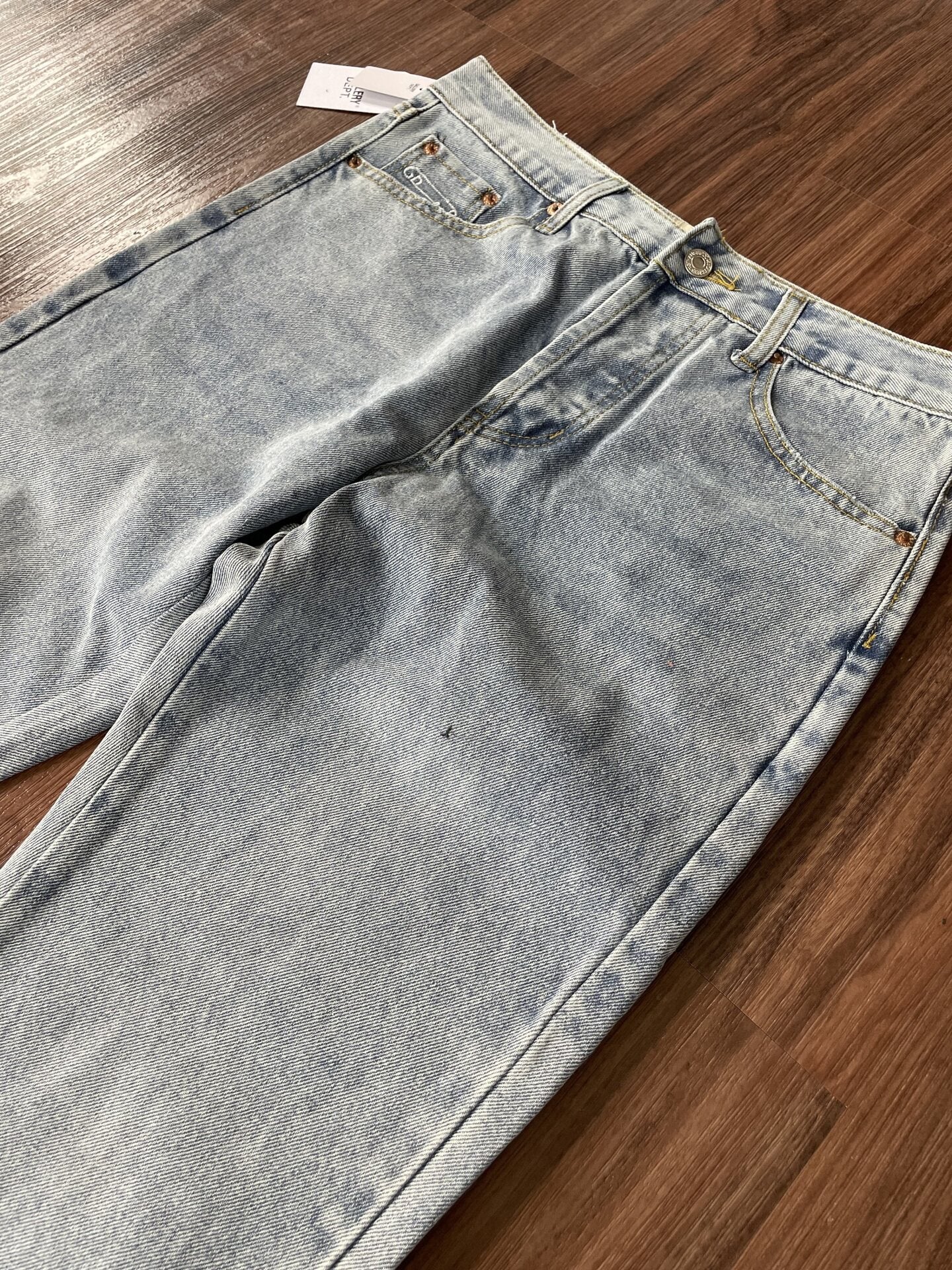 Gallery Dept Flame‑Patch Flare Jeans