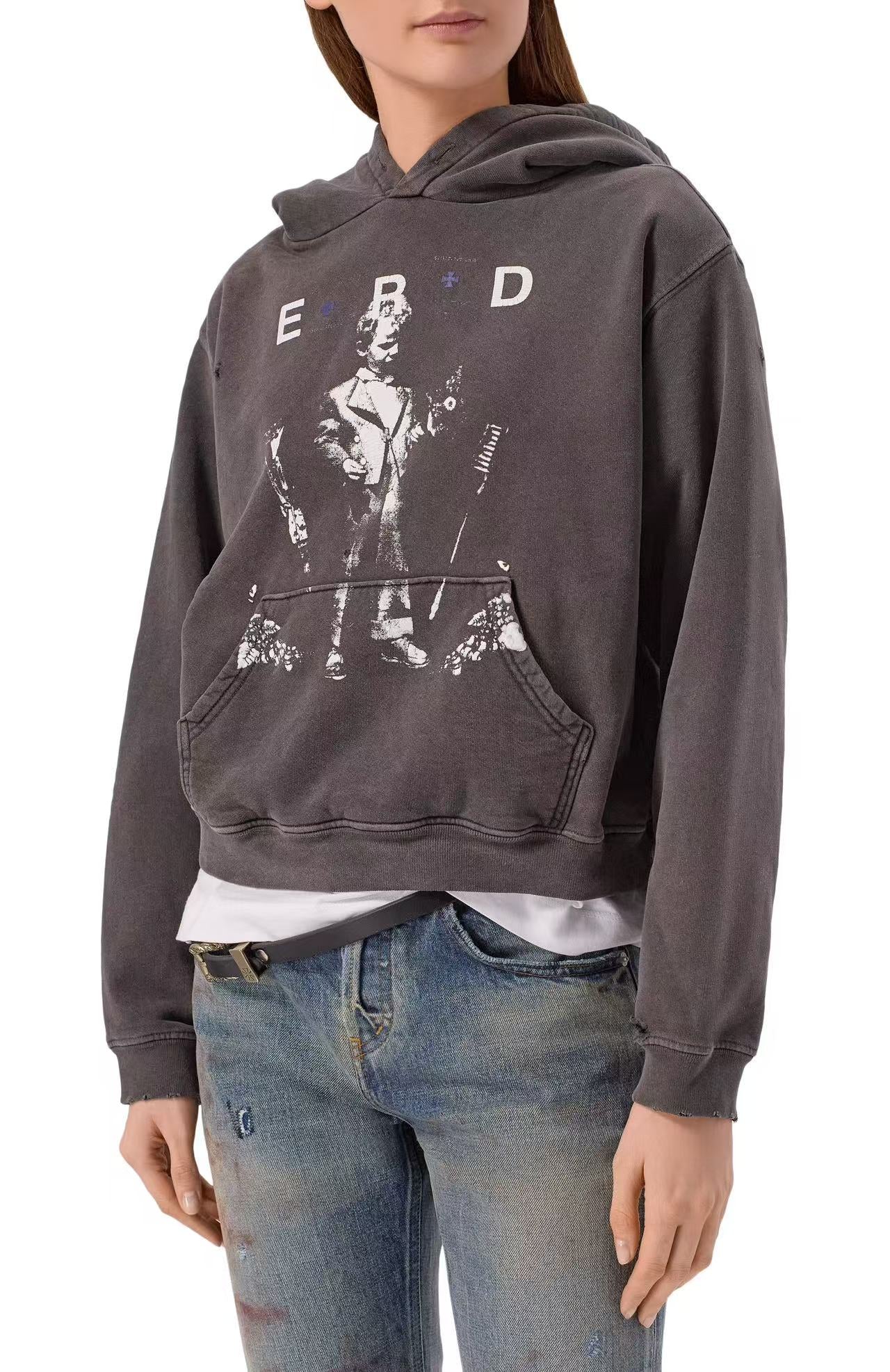 ERD Archival Portrait Streetwear Hoodie
