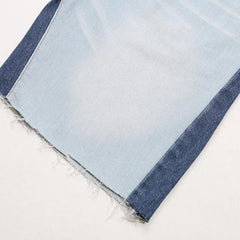 Gallery Dept Contrast Stripe Raw‑Hem Jorts