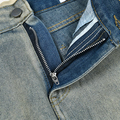 Gallery Dept Two‑Tone Patchwork Flare Jeans