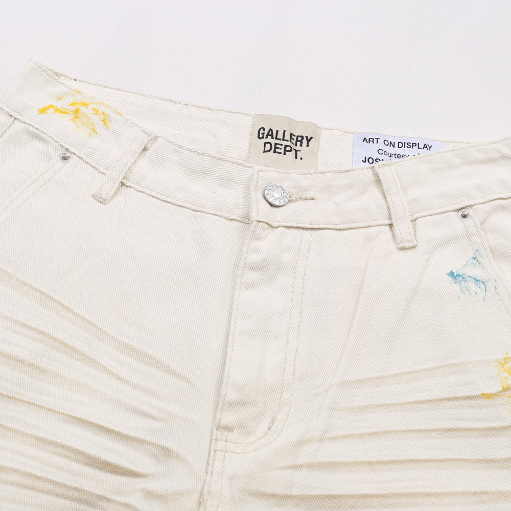 Gallery Dept Paint‑Art Whisker Flare Jeans