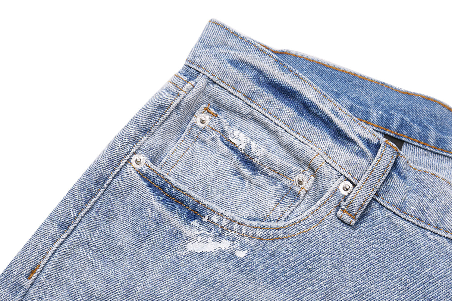 Gallery Dept Heavy‑Distressed Flare Jeans