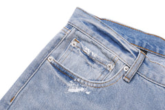 Gallery Dept Heavy‑Distressed Flare Jeans