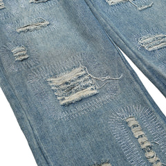 Gallery Dept Destroyed‑Detail Flare‑Cut Jeans