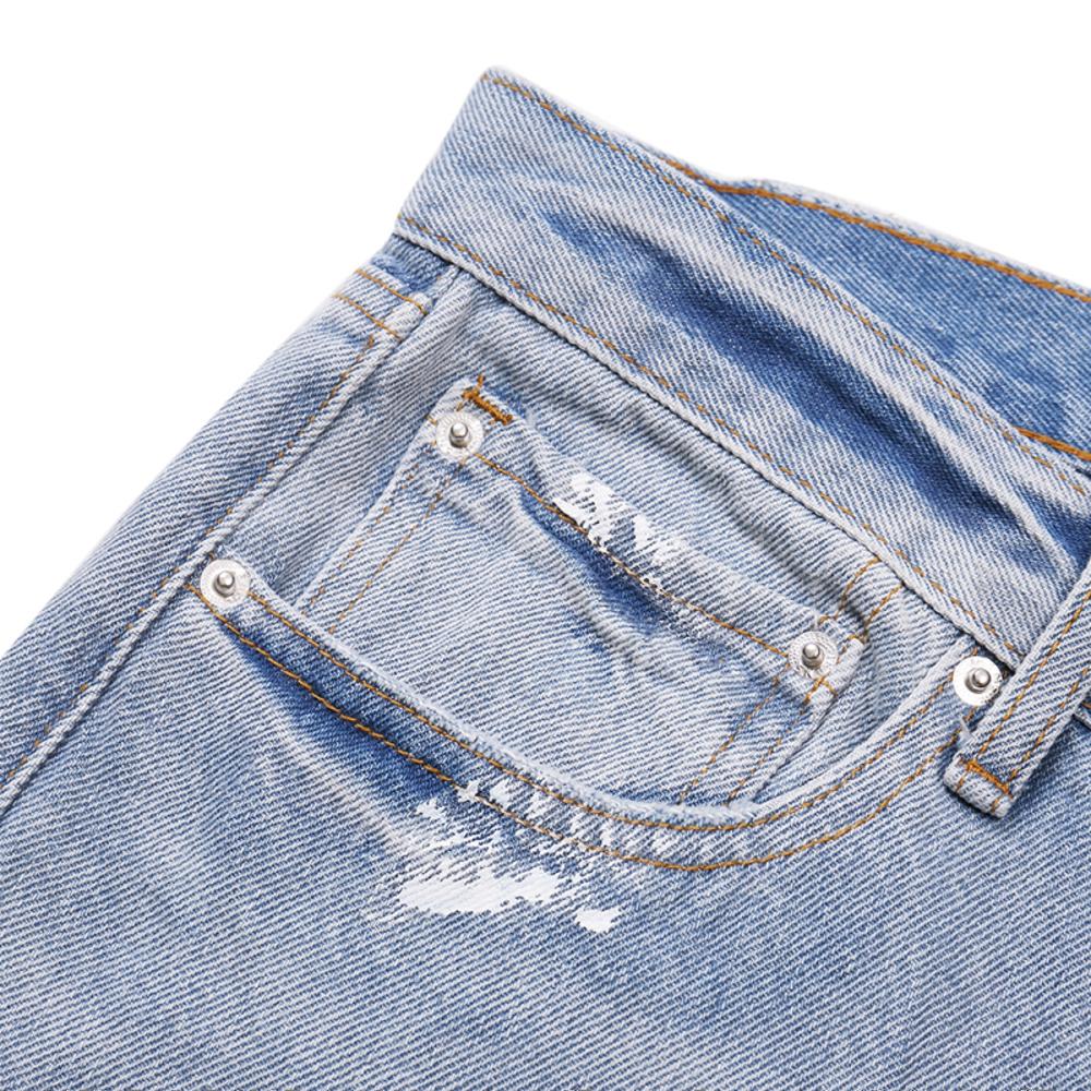 Gallery Dept Heavy‑Distressed Flare Jeans