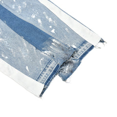 Gallery Dept Paint‑Splatter Multi‑Panel Flare Jeans