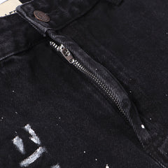 Gallery Dept Paint‑Splatter Denim Jorts