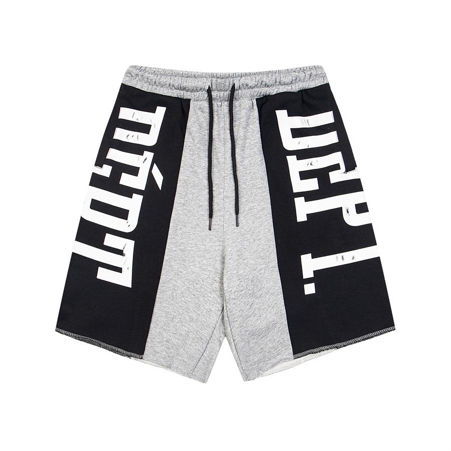 Gallery Dept Color‑Block Logo Sweat Shorts
