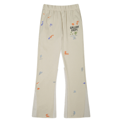 Gallery Dept Logo Spliced Flare Sweat Pants