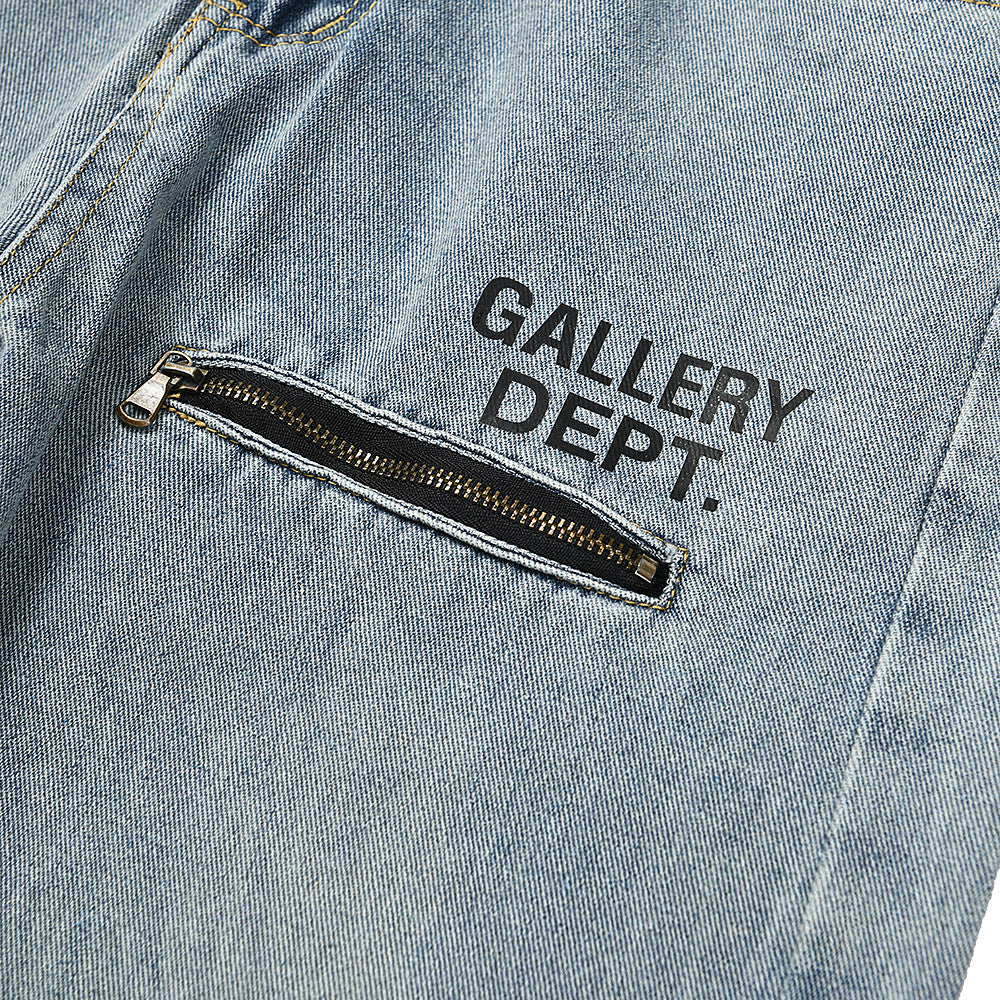 Gallery Dept Zipper‑Pocket Logo Flare Jeans