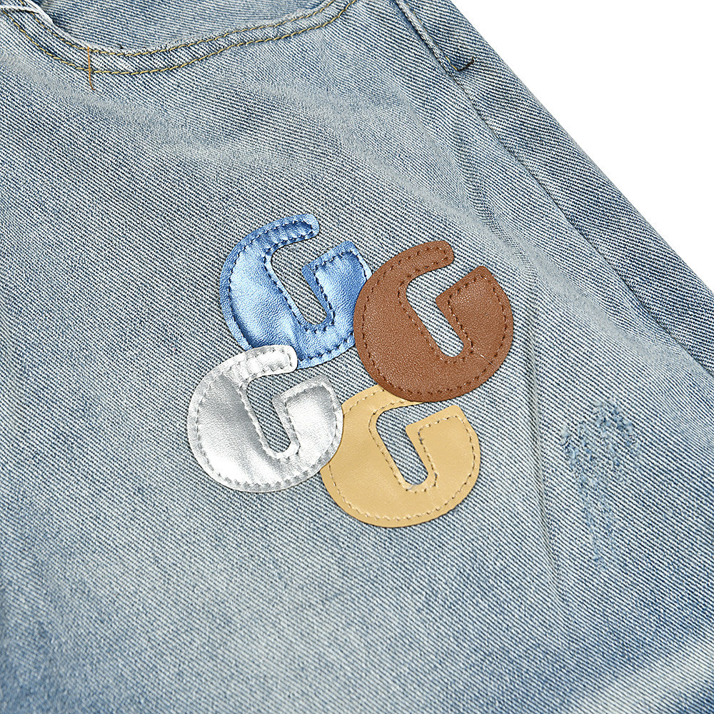 Gallery Dept Embroidered‑Logo Flare Jeans