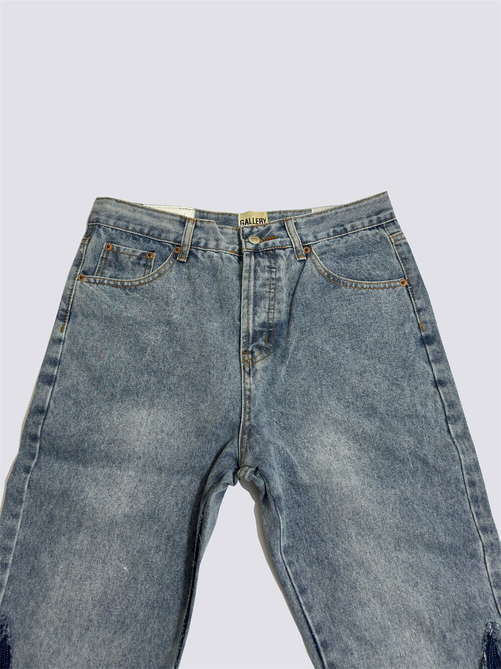Gallery Dept Flame‑Patch Flare Jeans