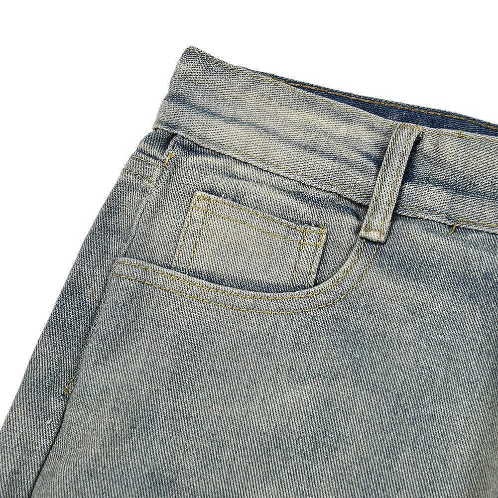 Gallery Dept Two‑Tone Patchwork Flare Jeans