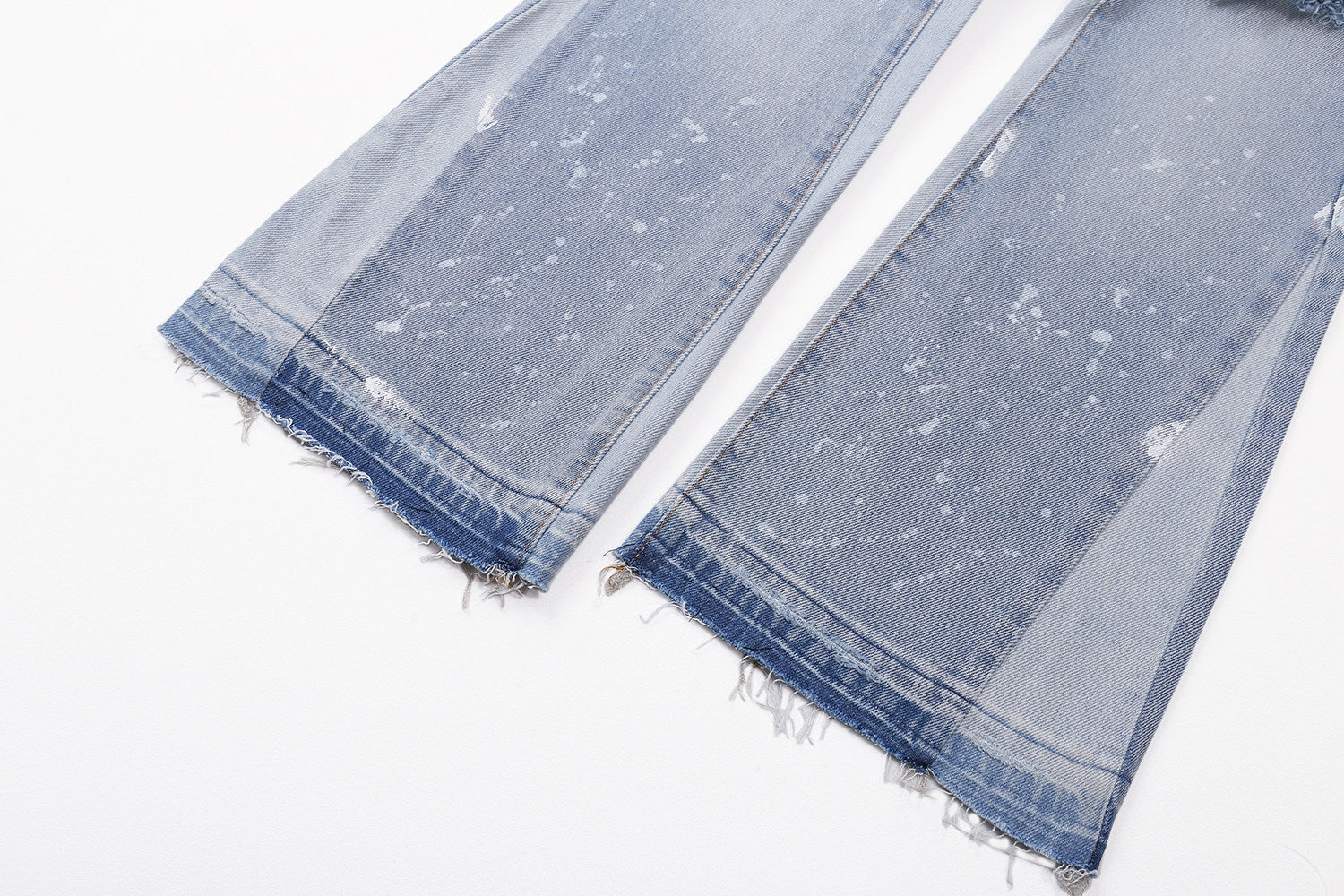 Gallery Dept Heavy‑Distressed Flare Jeans