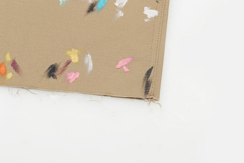 Gallery Dept Paint‑Splatter Carpenter Shorts