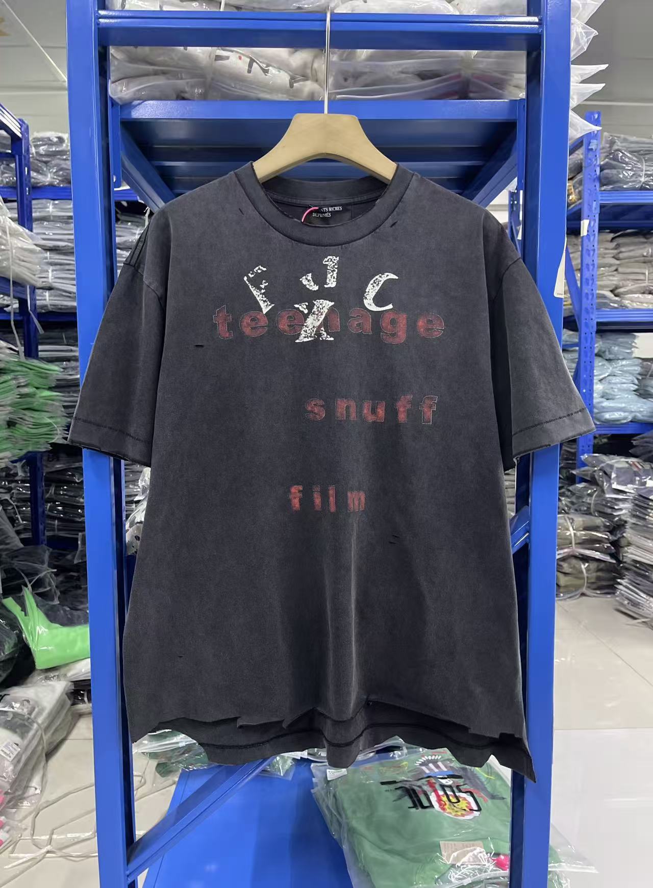 ERD Teenage Snuff Film Destroyed Vintage Tee