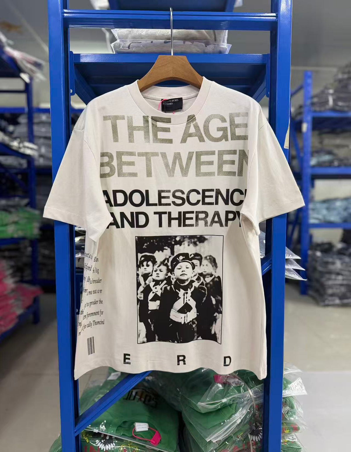 ERD Adolescence Therapy Text Photo Tee