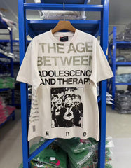 ERD Adolescence Therapy Text Photo Tee