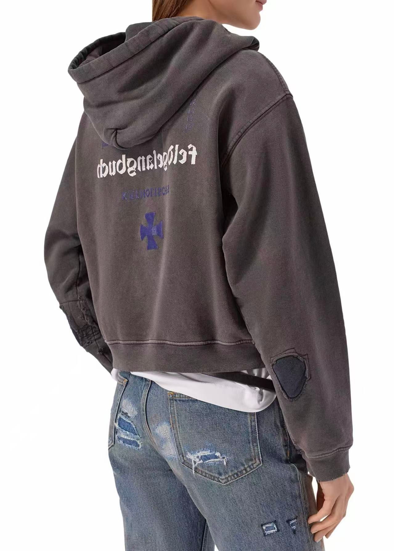 ERD Archival Portrait Streetwear Hoodie