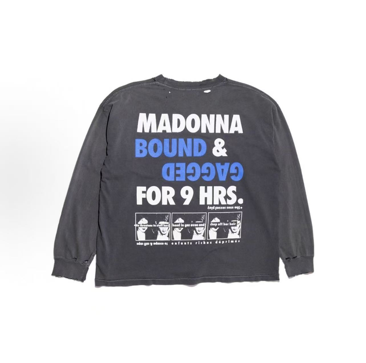 ERD Vintage Distressed Graphic Long Sleeve