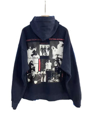 ERD Pink Text Cropped Hoodie