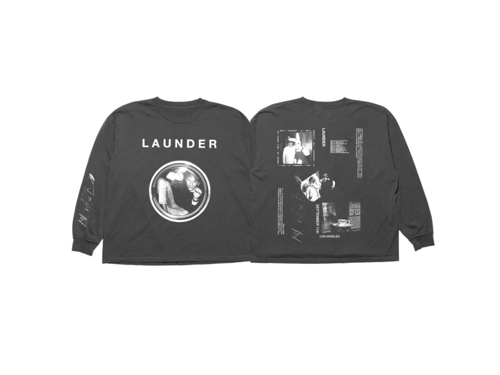 ERD Launder Dual‑Sided Long Sleeve Tee