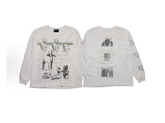 ERD Teddy Bear Collage Dual‑Sided Long Sleeve Tee