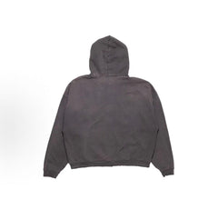 ERD Grunge Minimal Streetwear Zip‑Up Hoodie