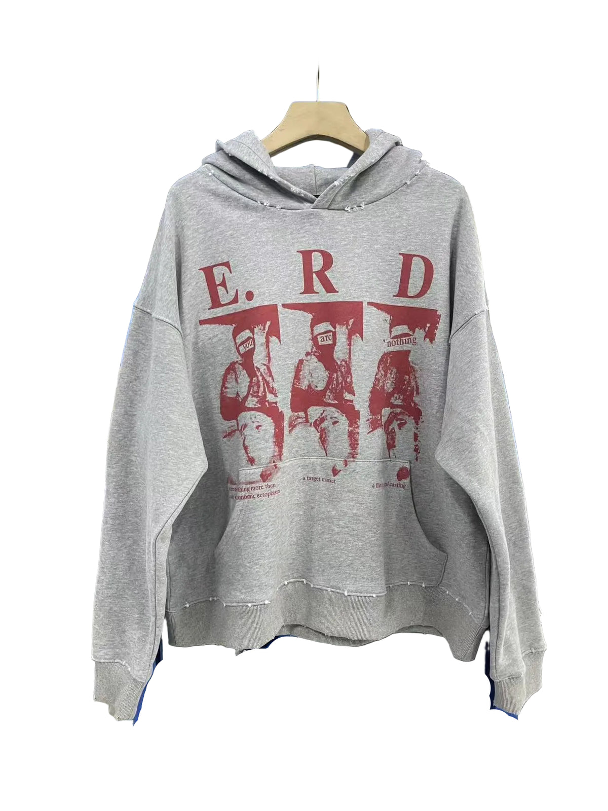 ERD Red Portrait Collage Hoodie